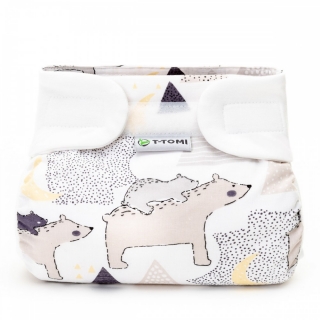 ORTOPEDICKÉ ABDUKČNÉ NOHAVIČKY - SUCHÝ ZIPS, BEARS (5-9KG)