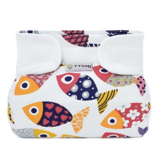ORTOPEDICKÉ ABDUKČNÉ NOHAVIČKY - SUCHÝ ZIPS, FUN FISH (3-6KG)